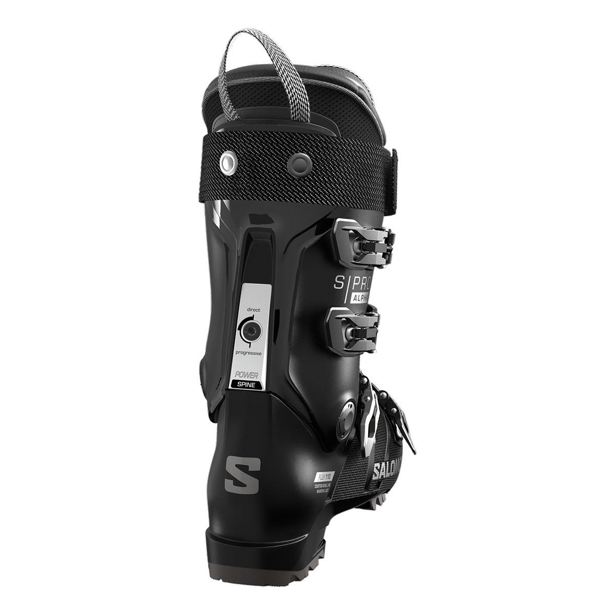 Salomon S/Pro Alpha 110 GW Boot Men's in Black Dark Grey